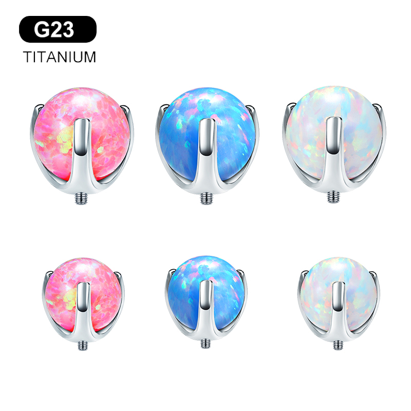 Body Jewelry Replacement Ball - G23 titanyum Piercing göbek damızlık yedek