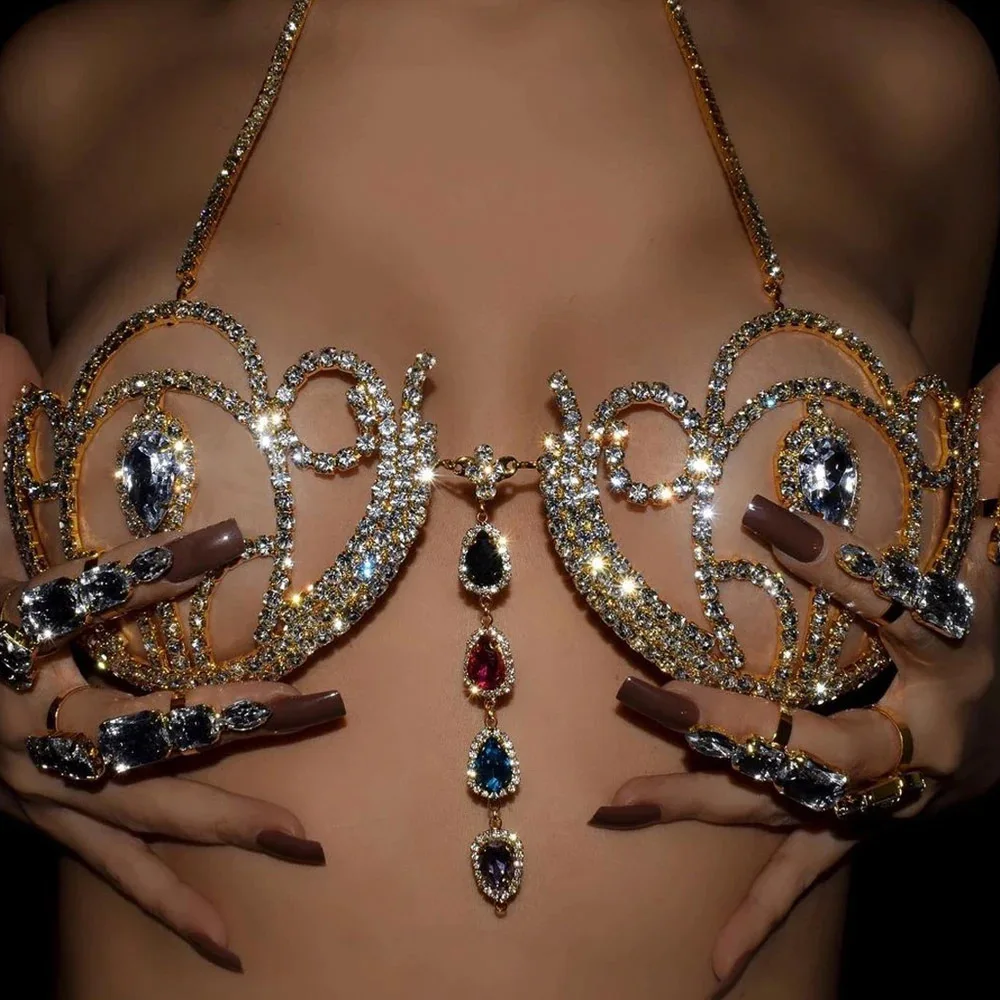 Lüks taklidi Bikini sutyen kad - Body Jewelry Retainers incelemesi ve fiyatı