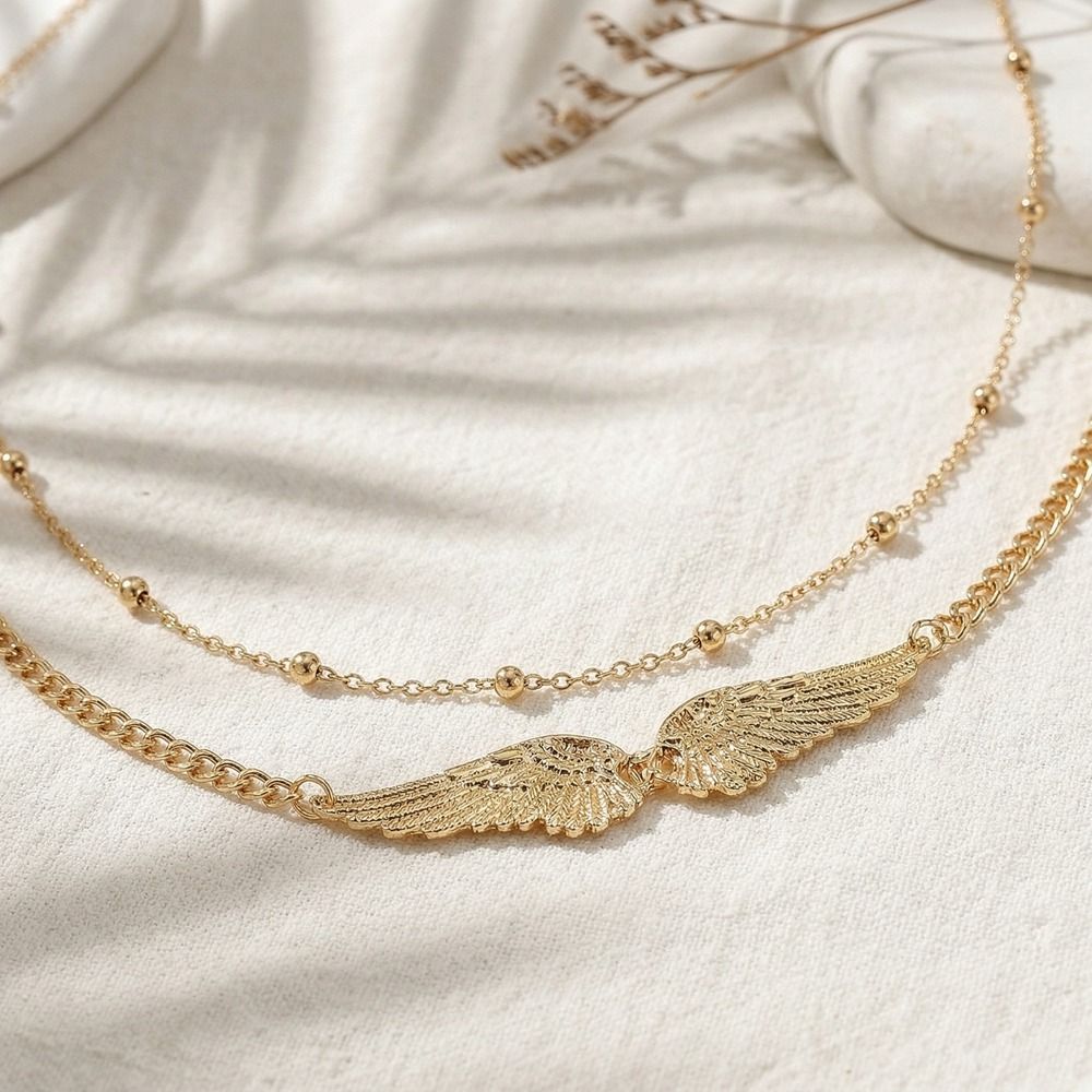 Hediye Şık Çift Katmanlı Kanat - Body Jewelry For You incelemesi ve fiyatı