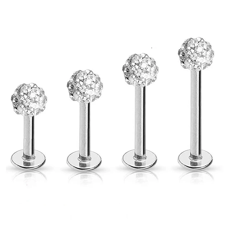 4 adet 16G cerrahi çelikten ya - Body Jewelry Surgical Steel incelemesi ve fiyatı