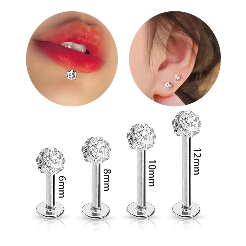 4 adet 16G cerrahi çelikten ya - Body Jewelry Surgical Steel incelemesi ve fiyatı