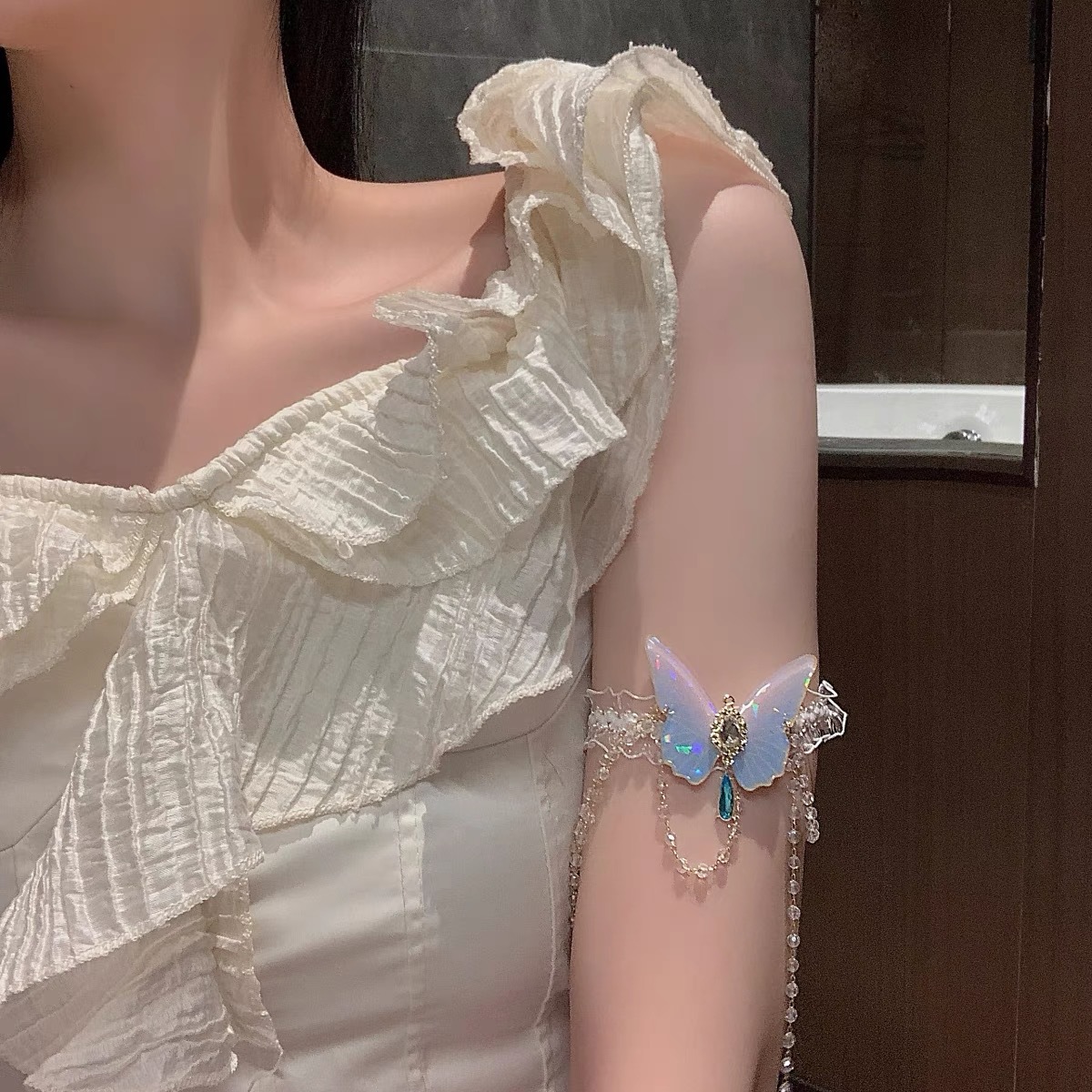 Moda Kelebek Desen Elastik Dan - Body Jewelry For You incelemesi ve fiyatı