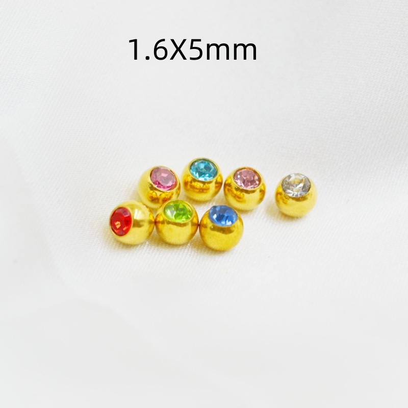 50 adet/grup Kristal Taşlar To - Body Jewelry Replacement Ball incelemesi ve fiyatı