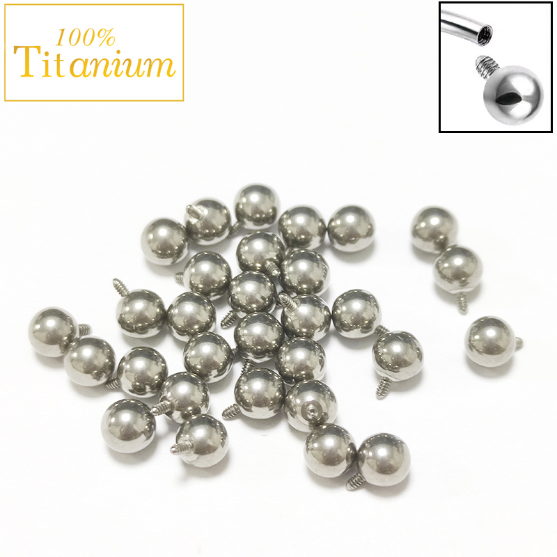 10 adet Implant sınıf ASTM G23 - Body Jewelry Replacement Ball incelemesi ve fiyatı