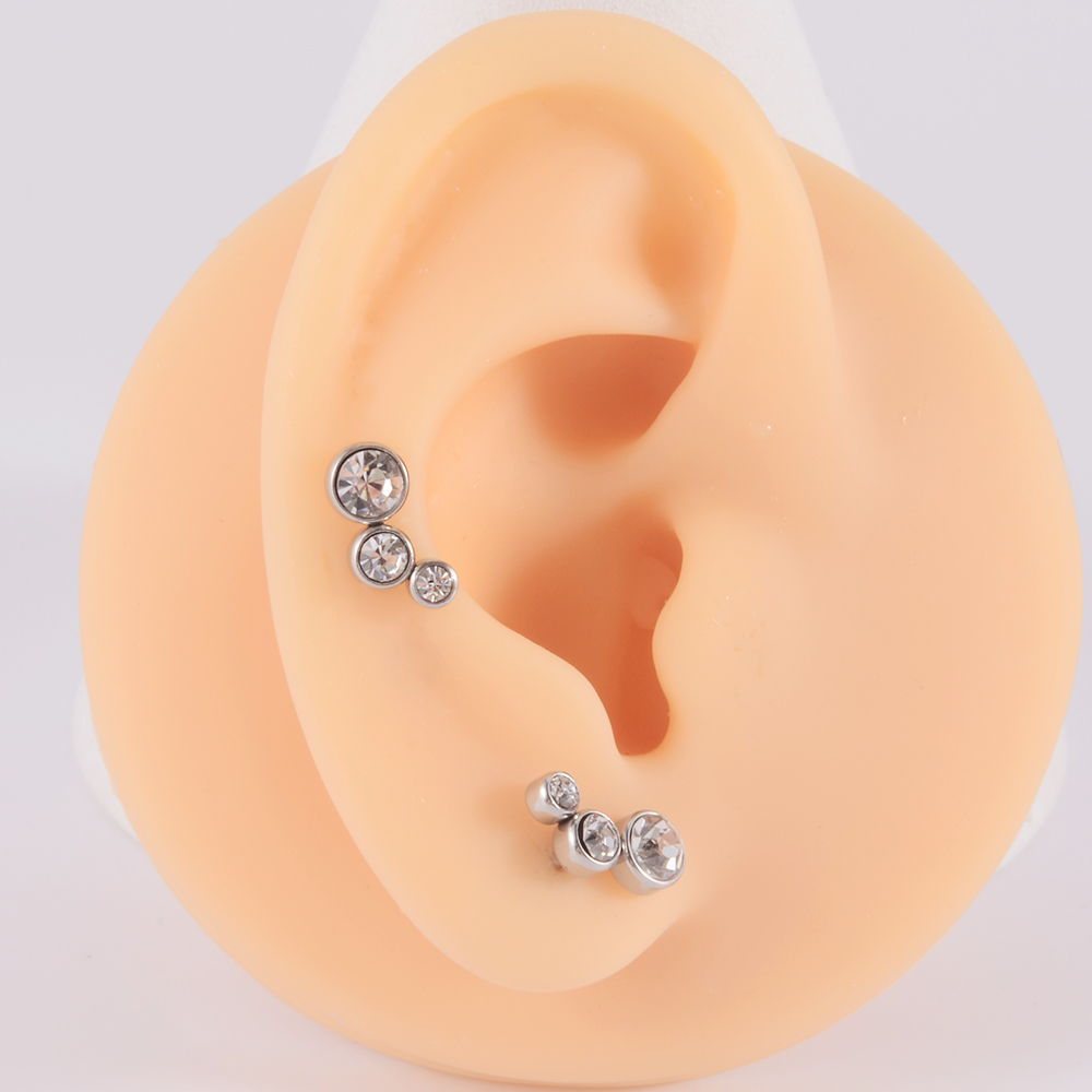 2 adet 361 cerrahi çelik krist - Body Jewelry Surgical Steel incelemesi ve fiyatı
