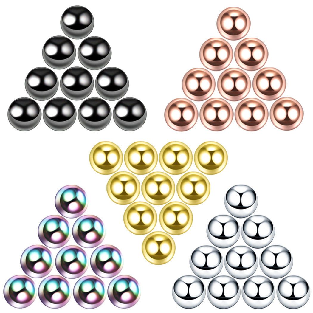 10 adet paslanmaz çelik takı i - Body Jewelry Replacement Ball incelemesi ve fiyatı
