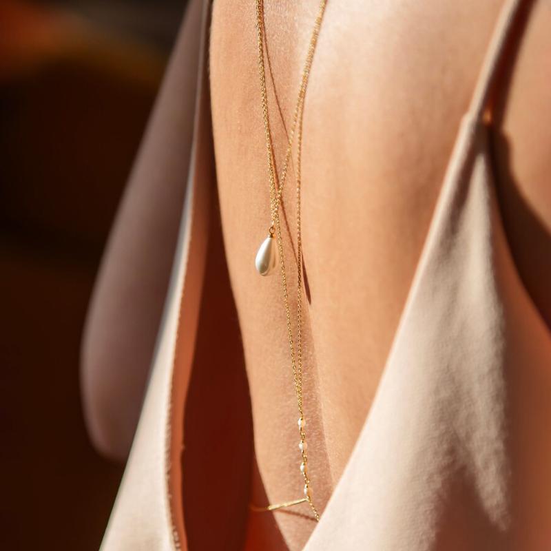 【xxx】 Çok Katmanlı İnci Sırt Z - Body Jewelry Necklace incelemesi ve fiyatı