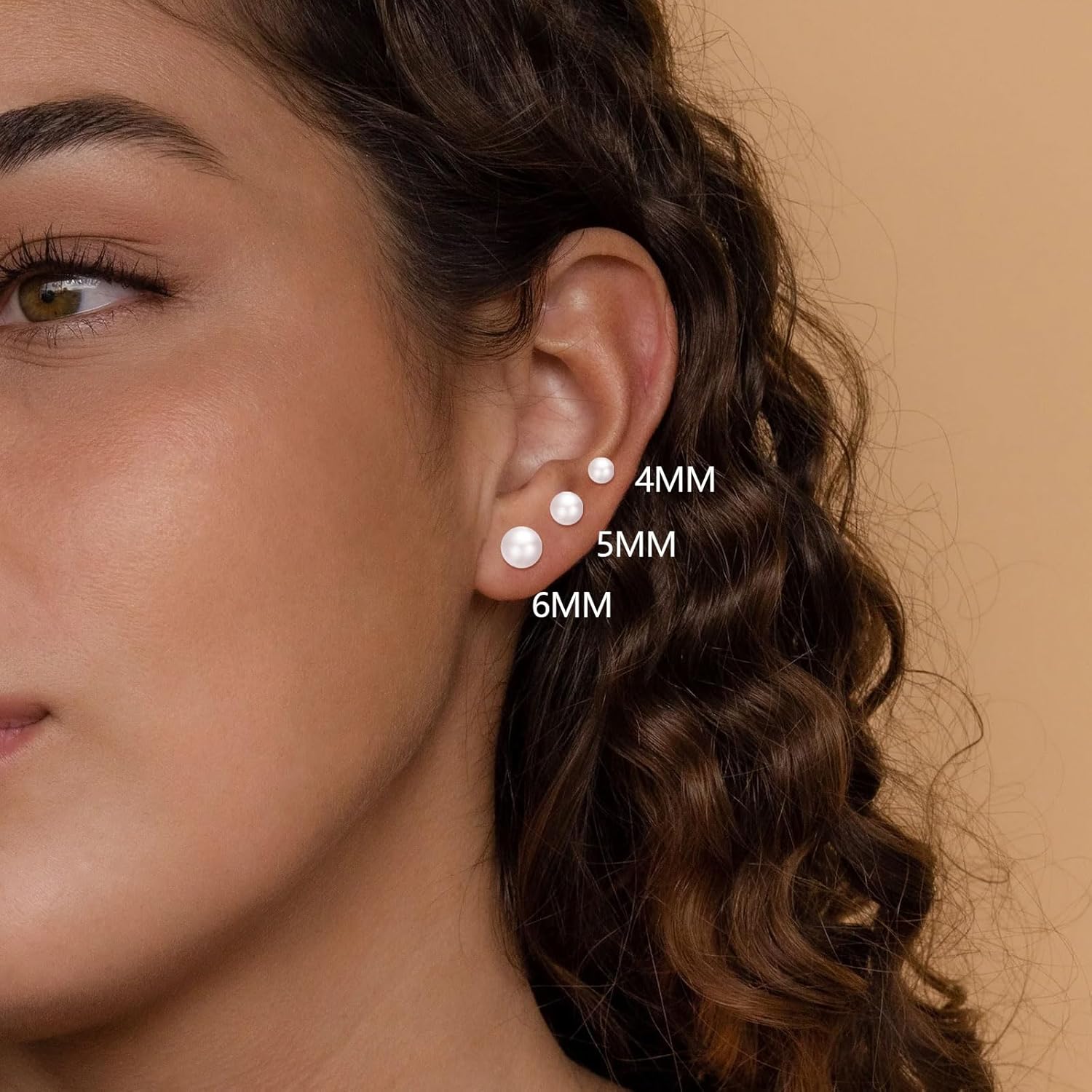 3 çift minik inci saplama küpe - Body Jewelry Surgical Steel incelemesi ve fiyatı