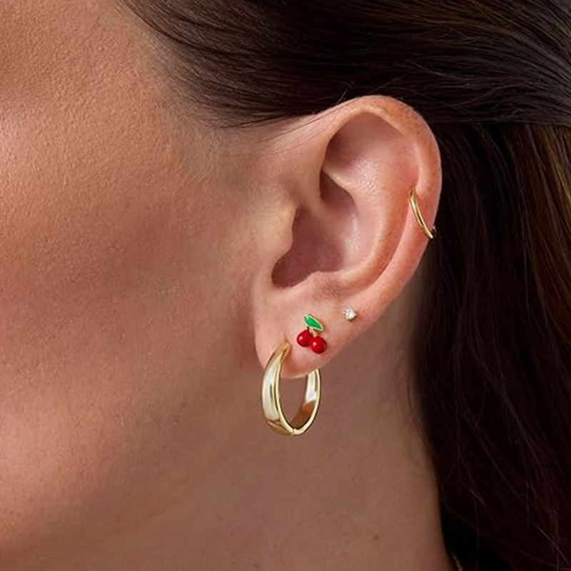2 adet kıkırdak küpe damızlık  - Body Jewelry Surgical Steel incelemesi ve fiyatı