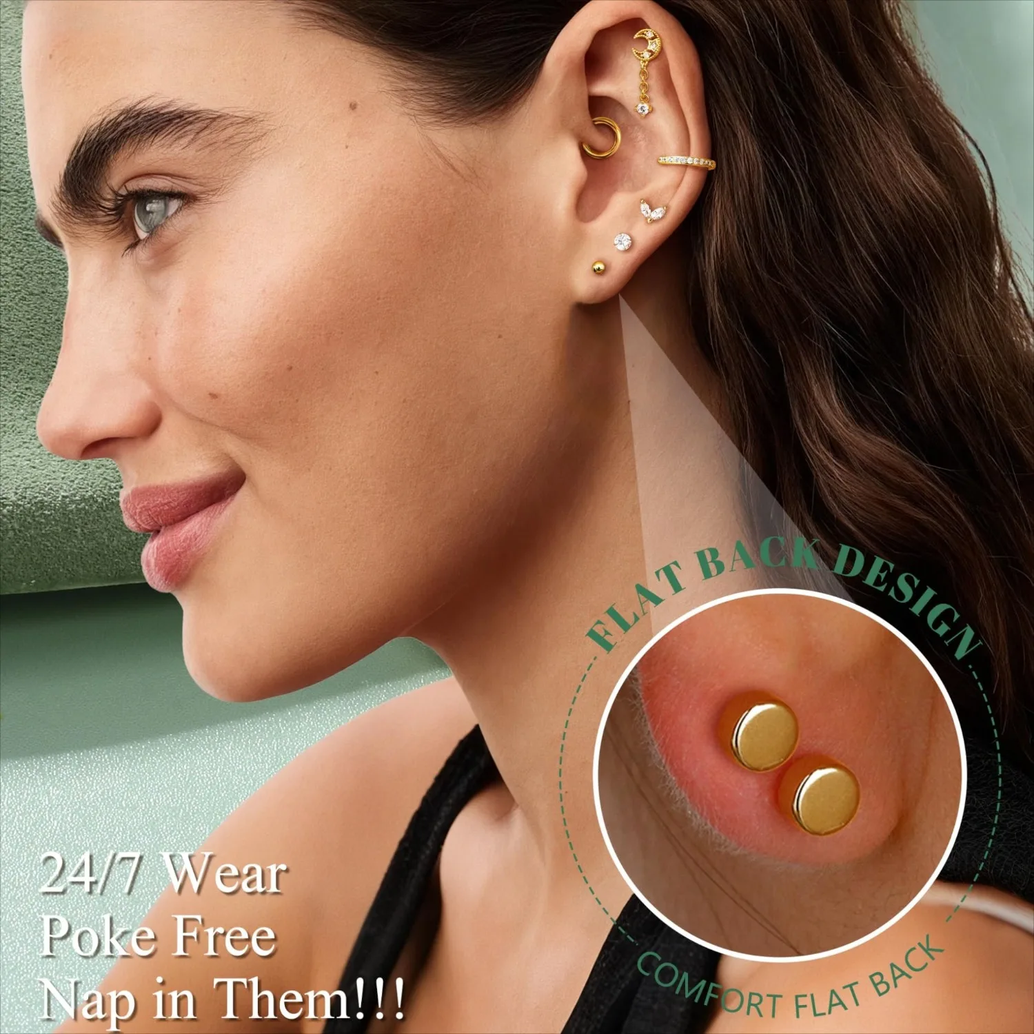 Kadınlar için 16 Ölçü Kıkırdak - Body Jewelry Surgical Steel incelemesi ve fiyatı