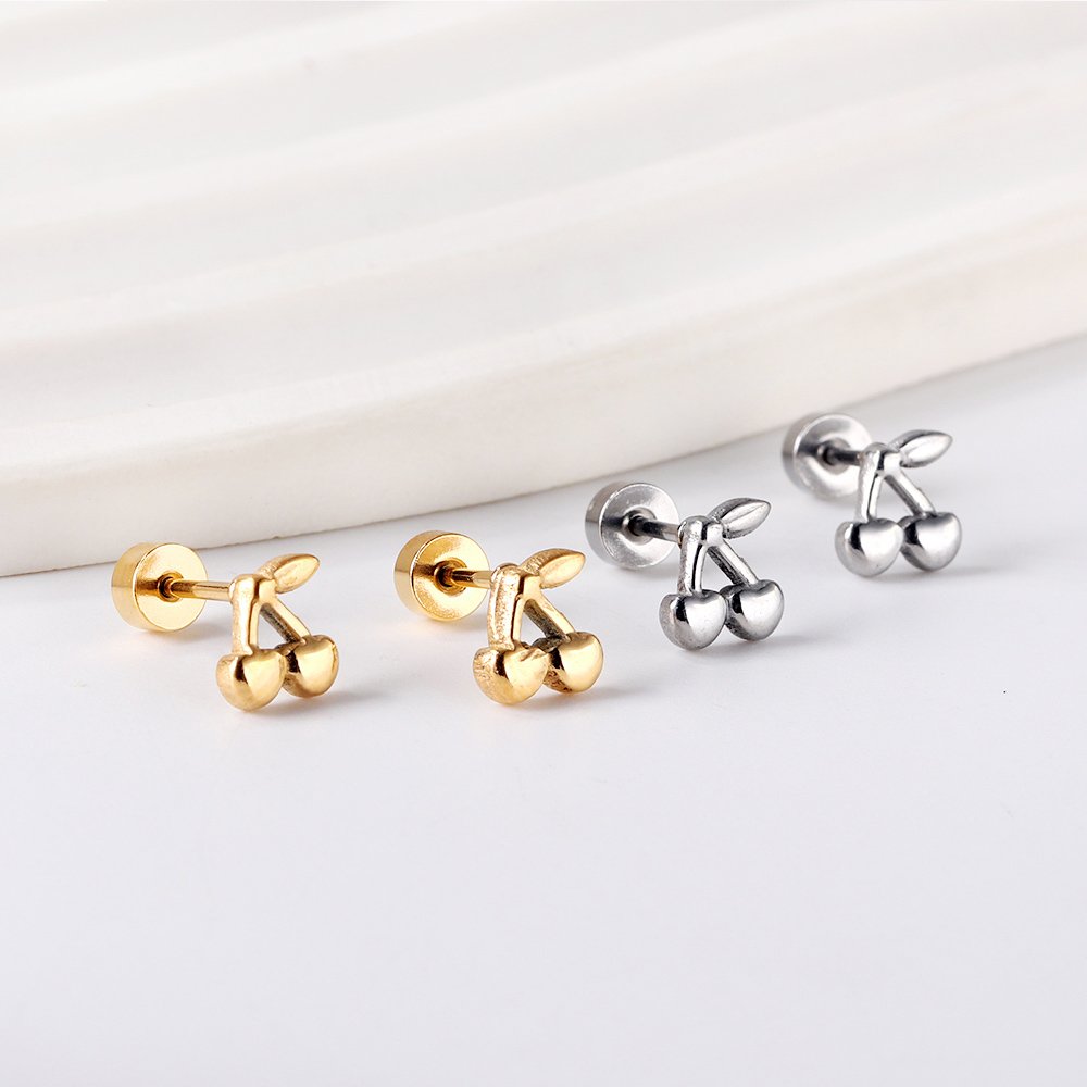 LUXUKISSKIDS 1 çift Küçük Küpe - Body Jewelry Surgical Steel incelemesi ve fiyatı